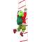 Mr. Christmas 10ft. Outdoor Animated Rope Ladder Climbing Grinch™